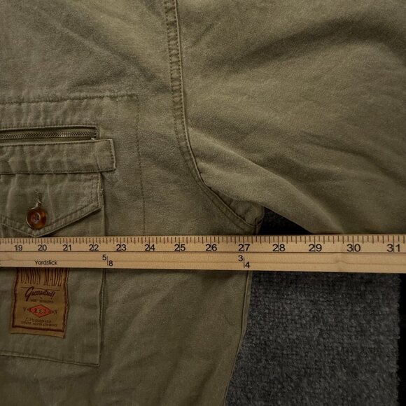 Lee Union Made Canvas Chore Barn Jacket Coat Beige Large Cargo Military Cotton - Picture 5 of 16